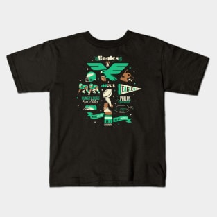 Philadelphia Eagles SBLII Champs Kids T-Shirt